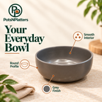 Grey Round Bowl — feature overview