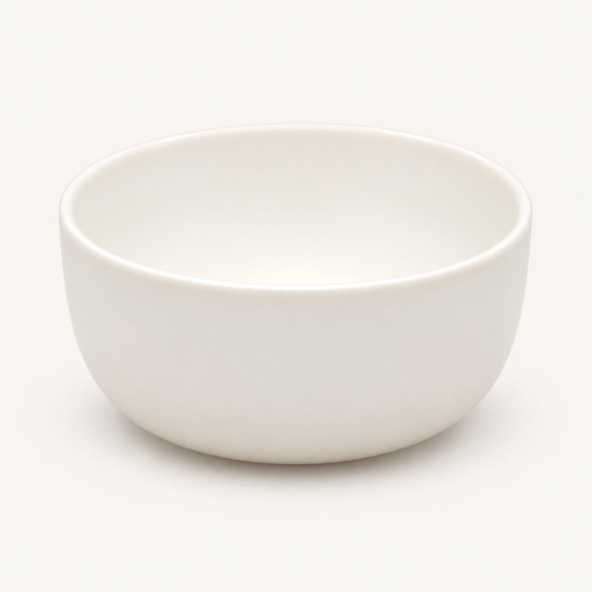 Ivory Round Bowl — catalogue front view