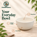 Ivory Round Bowl — feature overview