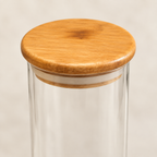 Large Glass Storage Jar with Wooden Lid – 1300ml