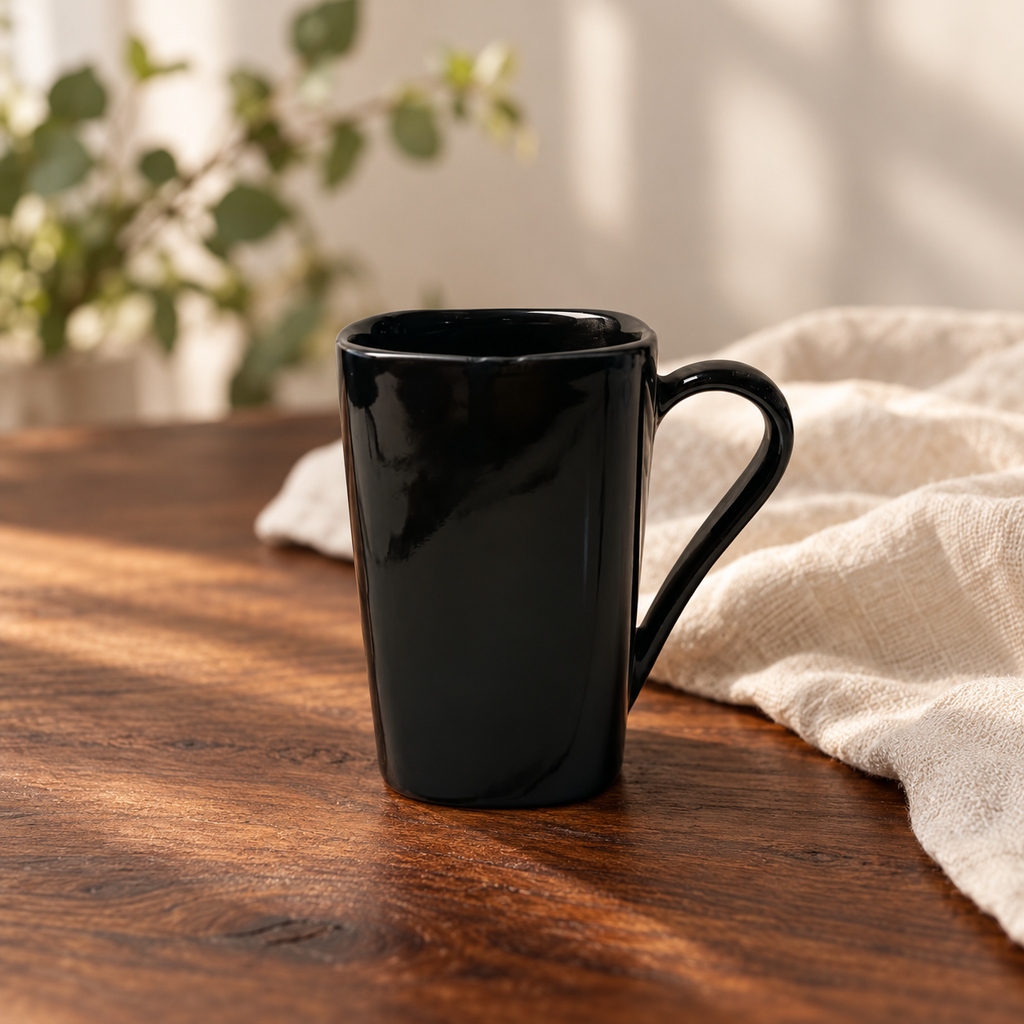Black Everyday Mug — premium