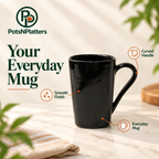 Black Everyday Mug — features