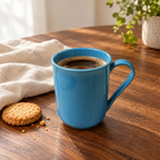 Blue Everyday Mug — filled