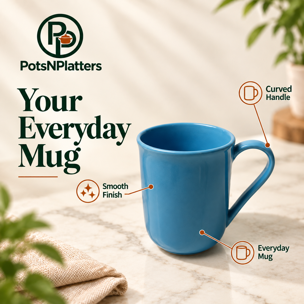 Blue Everyday Mug — features