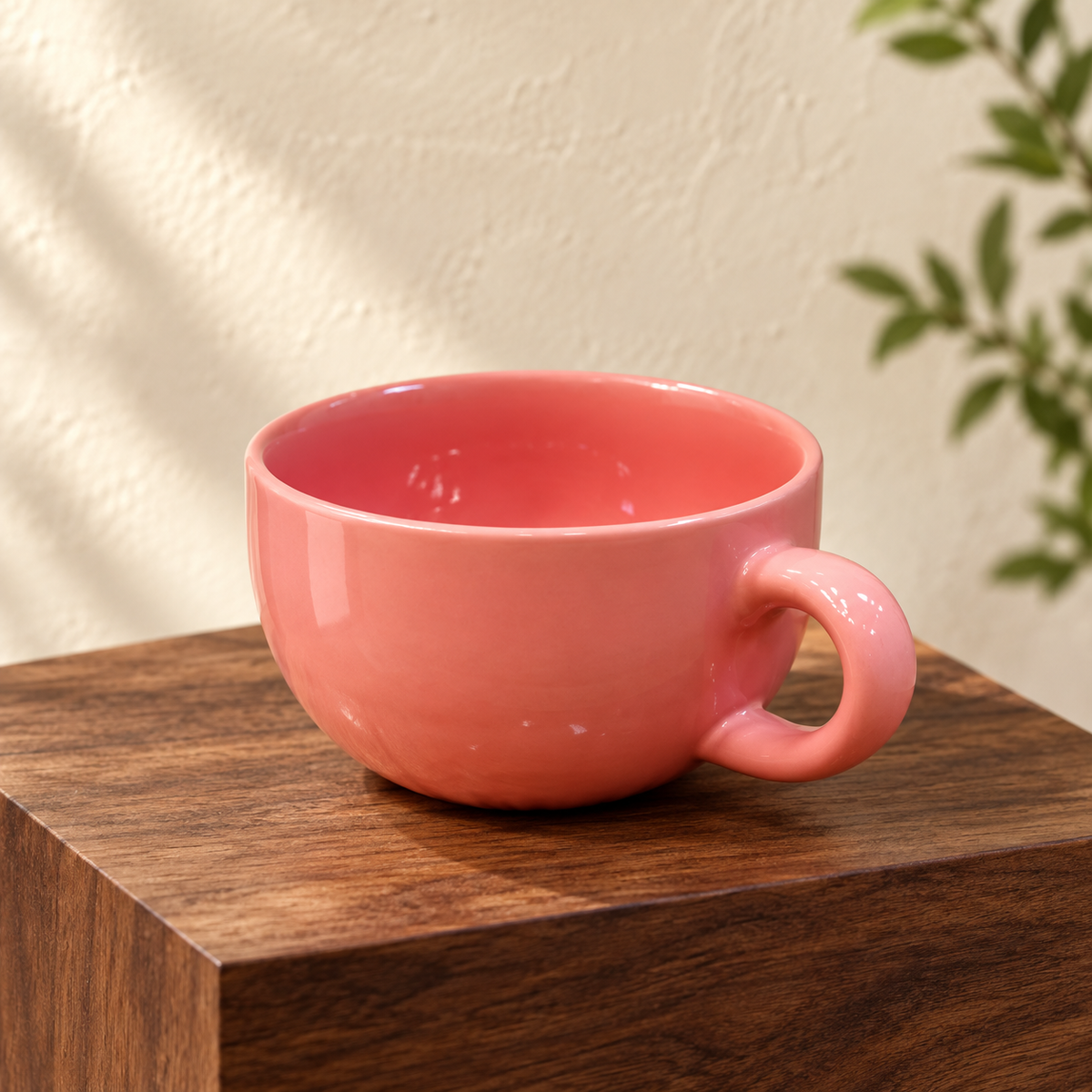 Pink Rounded Cup — campaign photograph
