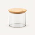 Small Glass Storage Jar with Wooden Lid – 685ml